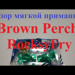 Видеообзор твистера Brown Perch RocksyFry по заказу Fmagazin