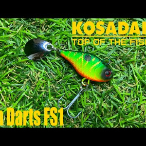 Обзор тейл-спиннера Kosadaka Fish Darts FS1 по заказу Fmagazin