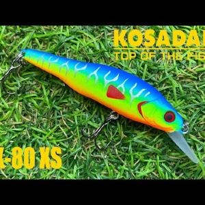 Обзор воблера Kosadaka X-80 XS по заказу Fmagazin