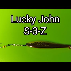 Видеообзор блесны Lucky John S-3-Z по заказу Fmagazin