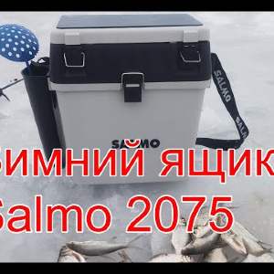 Обзор зимнего рыболовного ящика Salmo