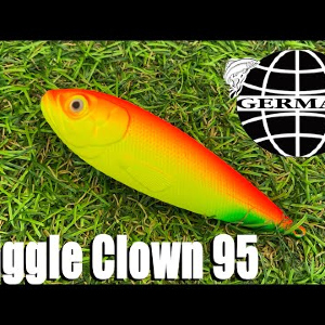 Обзор колебалки German Wiggle Сlown 95 по заказу Fmagazin