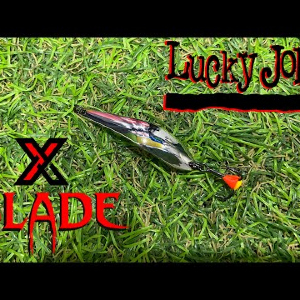 Обзор вертикальной блесны Lucky John X-Blade по заказу Fmagazin