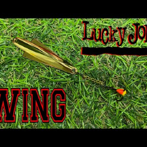 Обзор вертикальной блесны Lucky John Wing по заказу Fmagazin