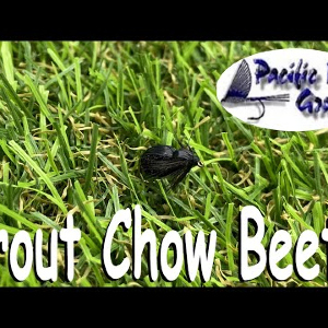 Обзор мушки PFG Trout Chow Beetle по заказу Fmagazin