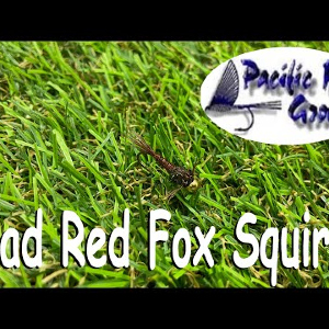 Обзор мушки PFG Bead Red Fox Squirrel по заказу Fmagazin
