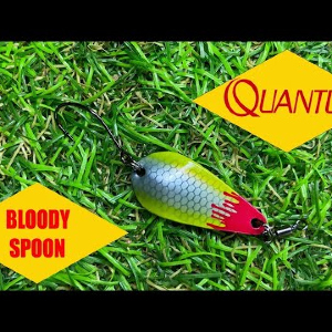Обзор блесны Quantum Bloody Spoon по заказу Fmagazin