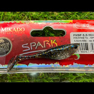 Обзор силиконовой приманки Mikado Spark по заказу Fmagazin