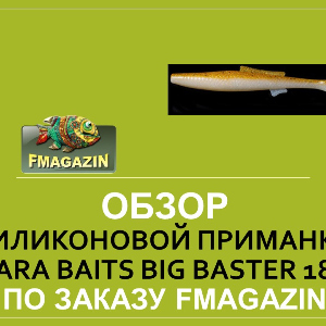 Обзор силиконовой приманки Jara Baits Big Baster 185 для Fmagazin