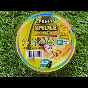 Обзор плетенки German Spider Yellow по заказу Fmagazin