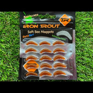 Обзор силиконовой приманки Iron Trout Super Soft Bee Maggots по заказу Fmagazin