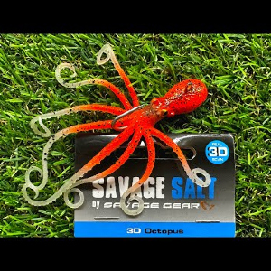 Обзор приманки Savage Gear 3D Octopus по заказу Fmagazin