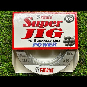 Обзор плетеного шнура Fanatik Super Jig PE X8 по заказу Fmagazin