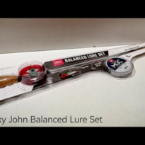 Unboxing Удочки-комплекта Lucky John Balanced Lure Set по заказу Fmagazin.