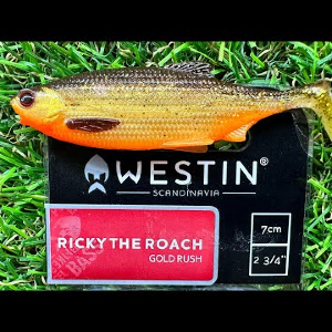 Обзор силиконовой приманки Westin Ricky the Roach Shadtail по заказу Fmagazin