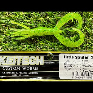 Обзор силиконовой приманки Keitech Little Spider по заказу Fmagazin