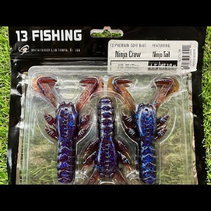 Обзор силиконовой приманки 13 Fishing Ninja Craw по заказу Fmagazin