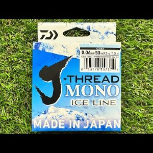 Обзор лески Daiwa J-Thread Mono Ice Line по заказу Fmagazin
