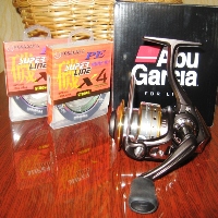 Распаковка катушки Abu Garcia Cardinal SX FD и плетеной лески Kosadaka Super Pe X4 по заказу Fmagazi